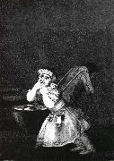 Francisco Goya El de la Rollona painting